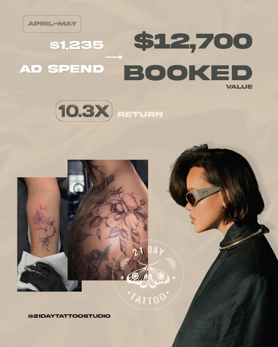 21 Day Tattoo proof cover